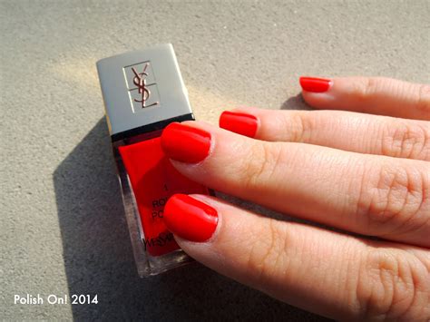 ysl la laque swatches rouge pop art|A Tale of Two Reds Part One: YSL La Laque Couture: 1 Rouge .